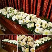Coffin Blanket 10ft  White